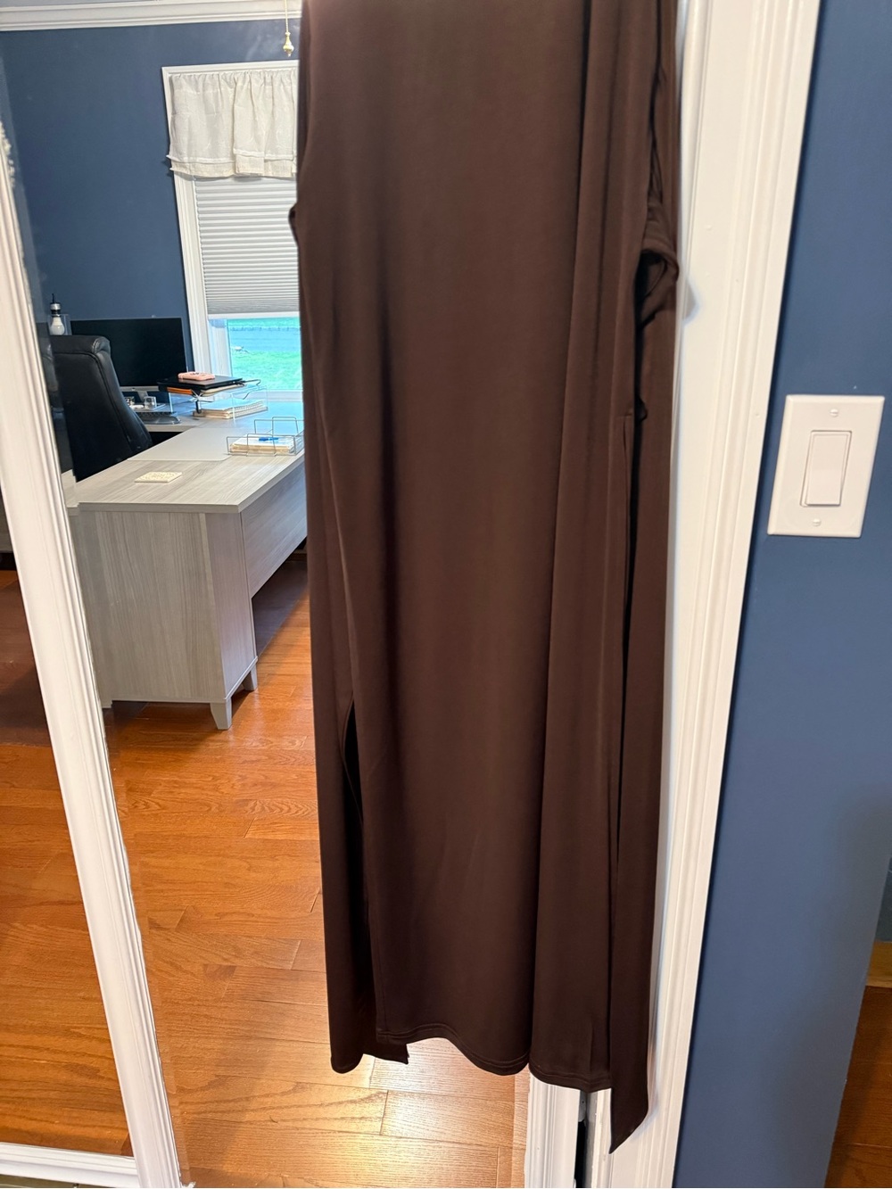 Hello Molly MAXIMUM STYLE MAXI DRESS BROWN - Picture 11 of 13